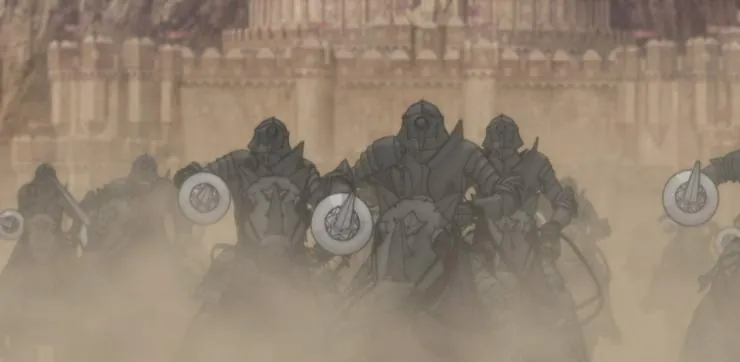 Берсерк: Золотой век. Фильм II. Битва за Долдрей (2012) смотреть онлайн Берсерк: Золотой век. Фильм II. Битва за Долдрей (2012) мультфильм смотреть онлайн