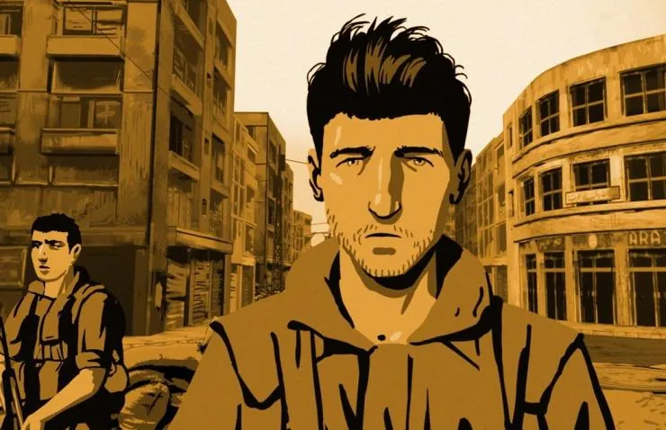 Вальс с Баширом (2008) смотреть онлайн Вальс с Баширом (2008) мультфильм смотреть онлайн