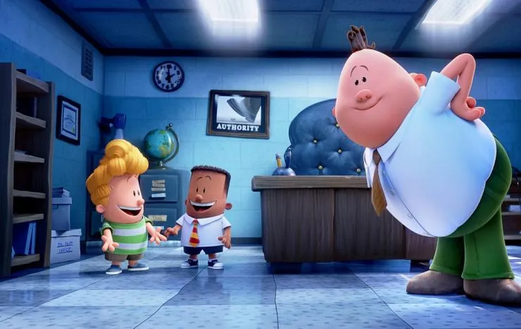 Капитан Подштанник: Первый эпический фильм (2017) смотреть онлайн бесплатно Капитан Подштанник: Первый эпический фильм (2017) мультфильм смотреть онлайн бесплатно