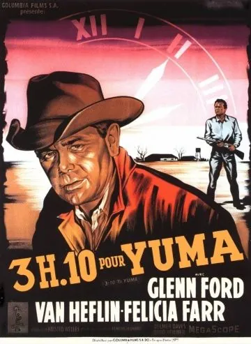 В 3:10 на Юму / 3:10 to Yuma (1957) фильм смотреть онлайн в хорошем качестве
