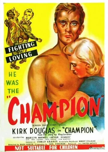Чемпион / Champion (1949) фильм смотреть онлайн Чемпион / Champion (1949) фильм смотреть онлайн в хорошем качестве