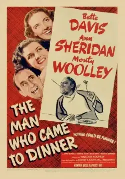 Человек, который пришел к обеду / The Man Who Came to Dinner (1942) фильм смотреть онлайн в хорошем качестве