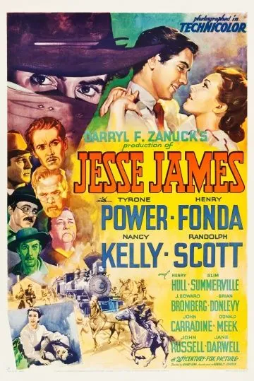 Джесси Джеймс. Герой вне времени / Jesse James (1938) фильм смотреть онлайн в хорошем качестве