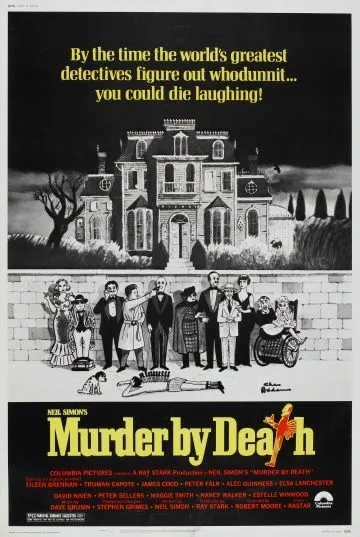 Ужин с убийством / Murder by Death (1976) фильм смотреть онлайн в хорошем качестве