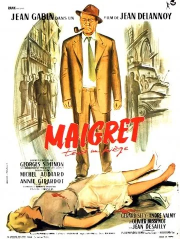 Мегрэ расставляет сети / Maigret tend un piège (1958) фильм смотреть онлайн в хорошем качестве