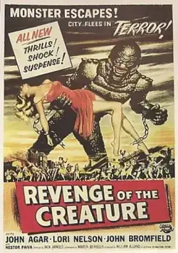 Месть Твари / Revenge of the Creature (1955) фильм смотреть онлайн в хорошем качестве
