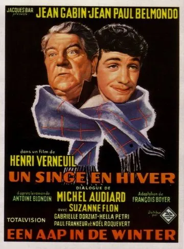 Обезьяна зимой / Un singe en hiver (1962) фильм смотреть онлайн в хорошем качестве