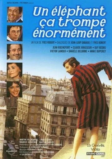 И слоны бывают неверны / Un éléphant ça trompe énormément (1976) фильм смотреть онлайн в хорошем качестве