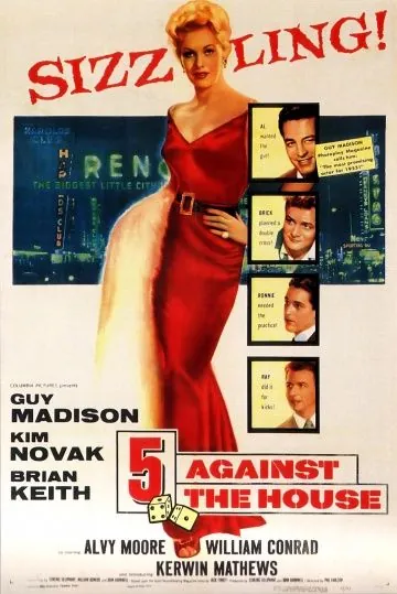 Пятеро против казино / 5 Against the House (1955) фильм смотреть онлайн Пятеро против казино / 5 Against the House (1955) фильм смотреть онлайн в хорошем качестве
