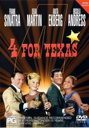 Четверо из Техаса / 4 for Texas (1963) фильм смотреть онлайн в хорошем качестве