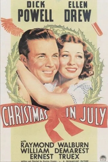 Рождество в июле / Christmas in July (1940) фильм смотреть онлайн в хорошем качестве