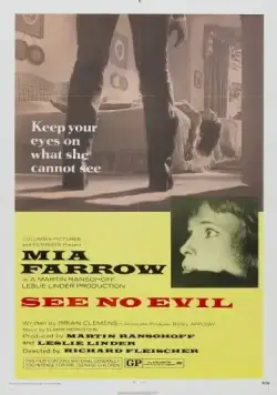 Слепой ужас / See No Evil (1971) фильм смотреть онлайн в хорошем качестве