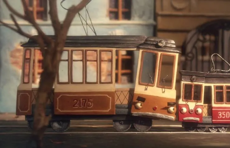 Два трамвая (2016) в хорошем качестве смотреть онлайн Два трамвая (2016) мультфильм в хорошем качестве смотреть онлайн