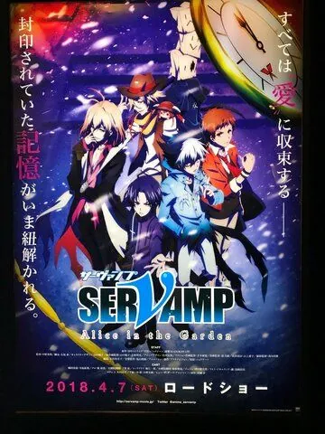 Слуга Вампир: Алиса в саду / Gekijouban Servamp: Alice in the Garden (2018) мультфильм смотреть онлайн в хорошем качестве