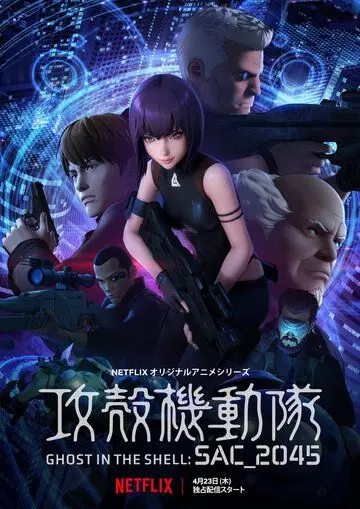 Призрак в доспехах: Синдром одиночки 2045 / Ghost in the Shell: SAC_2045 (2020) cериал мультфильм аниме смотреть онлайн в хорошем качестве