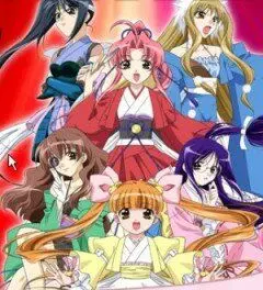 Забавные небесные девы / Rakugo tennyo Oyui (2006) мультфильм смотреть онлайн в хорошем качестве