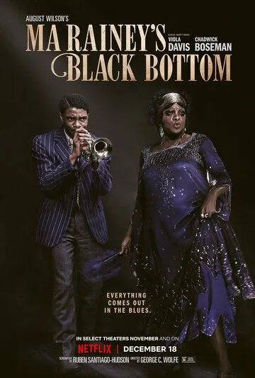 Ма Рейни: Мать блюза / Ma Rainey's Black Bottom (2020) фильм смотреть онлайн в хорошем качестве