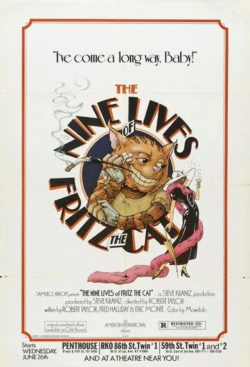 Девять жизней кота Фрица / The Nine Lives of Fritz the Cat (1974) мультфильм смотреть онлайн Девять жизней кота Фрица / The Nine Lives of Fritz the Cat (1974) мультфильм смотреть онлайн в хорошем качестве