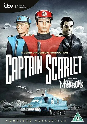 Марсианские войны капитана Скарлета / Captain Scarlet and the Mysterons (1966) cериал мультфильм смотреть онлайн в хорошем качестве