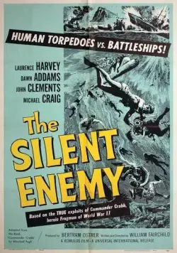 Невидимый враг. Боевые пловцы / The Silent Enemy (1958) фильм смотреть онлайн в хорошем качестве