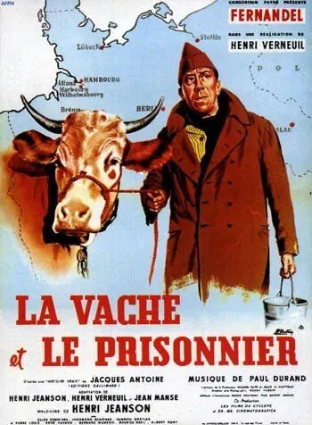Корова и солдат / La vache et le prisonnier (1959) фильм торрент Корова и солдат / La vache et le prisonnier (1959) фильм скачать через торрент в хорошем качестве
