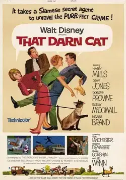 Эта дикая кошка / That Darn Cat! (1965) фильм смотреть онлайн Эта дикая кошка / That Darn Cat! (1965) фильм смотреть онлайн в хорошем качестве