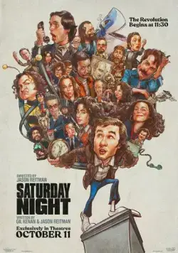 Шоу субботним вечером / Saturday Night (2024) фильм смотреть онлайн в хорошем качестве