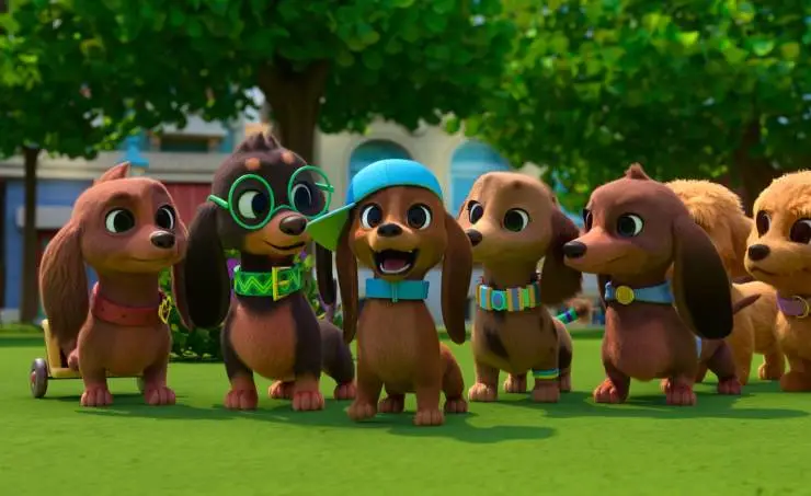 Претцель и щенки (2022) в хорошем качестве смотреть онлайн Претцель и щенки (2022) мультфильм в хорошем качестве смотреть онлайн