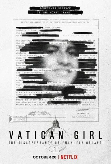 Девочка из Ватикана: исчезновение Эмануэлы Орланди / Vatican Girl: The Disappearance of Emanuela Orlandi (2022) cериал смотреть онлайн Девочка из Ватикана: исчезновение Эмануэлы Орланди / Vatican Girl: The Disappearance of Emanuela Orlandi (2022) cериал смотреть онлайн в хорошем качестве