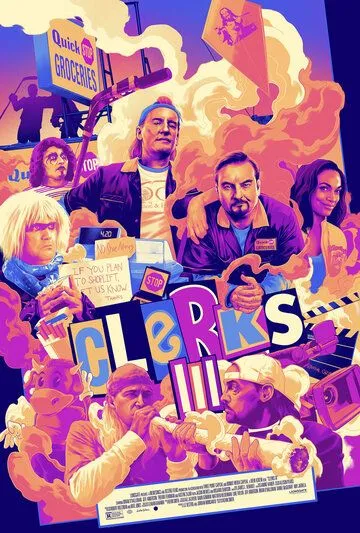 Клерки 3 / Clerks III (2022) фильм смотреть онлайн в хорошем качестве