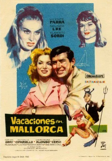 Отпуск на Майорке / Brevi amori a Palma di Majorca (1959) фильм смотреть онлайн в хорошем качестве
