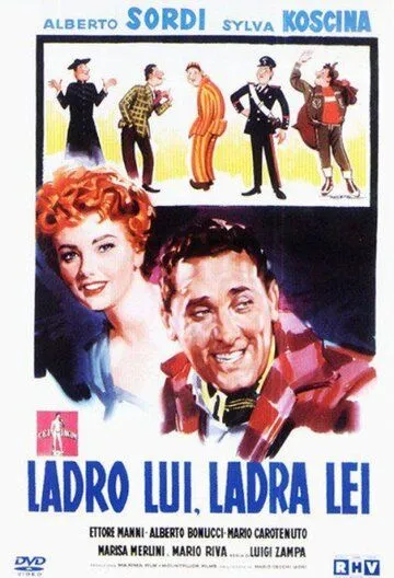 Он вор, она воровка / Ladro lui, ladra lei (1958) фильм смотреть онлайн в хорошем качестве