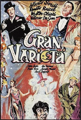 Большое разнообразие / Gran varietà (1954) фильм смотреть онлайн Большое разнообразие / Gran varietà (1954) фильм смотреть онлайн в хорошем качестве