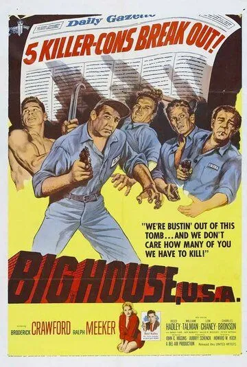 Большой дом / Big House, U.S.A. (1955) фильм смотреть онлайн в хорошем качестве