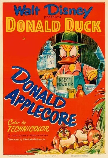 Дональд - яблочная сердцевина / Donald Applecore (1952) мультфильм смотреть онлайн в хорошем качестве