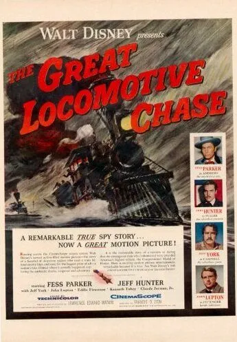 Крутой маршрут / The Great Locomotive Chase (1956) фильм смотреть онлайн в хорошем качестве