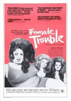 Женские проблемы / Female Trouble (1974) фильм смотреть онлайн в хорошем качестве