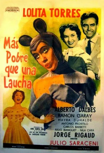 Беднее церковной мыши / Más pobre que una laucha (1955) фильм смотреть онлайн в хорошем качестве