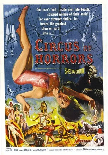 Цирк ужасов / Circus of Horrors (1960) фильм смотреть онлайн Цирк ужасов / Circus of Horrors (1960) фильм смотреть онлайн в хорошем качестве