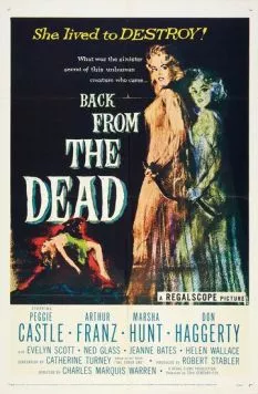 Воскрешение из мертвых / Back from the Dead (1957) фильм смотреть онлайн в хорошем качестве