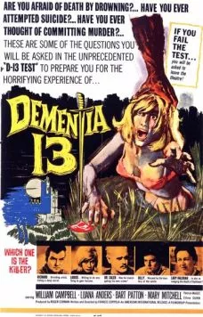 Безумие 13 / Dementia 13 (1963) фильм смотреть онлайн в хорошем качестве