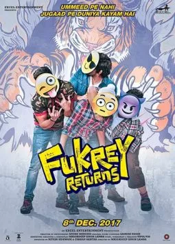 Бездельники возвращаются / Fukrey Returns (2017) фильм смотреть онлайн в хорошем качестве