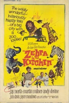 Зебра на кухне / Zebra in the Kitchen (1965) фильм смотреть онлайн в хорошем качестве