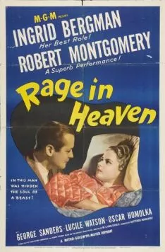 Ярость в небесах / Rage in Heaven (1941) фильм смотреть онлайн в хорошем качестве