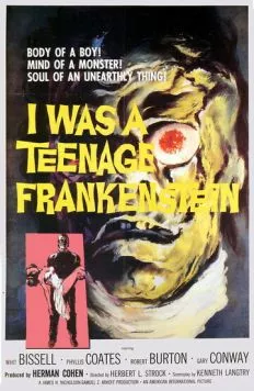 Я был молодым Франкенштейном / I Was a Teenage Frankenstein (1957) фильм смотреть онлайн в хорошем качестве