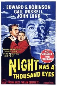 У ночи тысяча глаз / Night Has a Thousand Eyes (1948) фильм смотреть онлайн в хорошем качестве