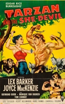 Тарзан и дьяволица / Tarzan and the She-Devil (1953) фильм смотреть онлайн в хорошем качестве