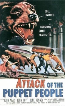 Нападение людей-кукол / Attack of the Puppet People (1958) фильм смотреть онлайн в хорошем качестве