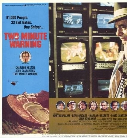 Двухминутное предупреждение (1976) смотреть онлайн Двухминутное предупреждение (1976) фильм смотреть онлайн