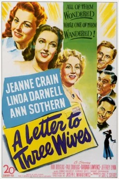 Письмо трем женам / A Letter to Three Wives (1949) фильм смотреть онлайн в хорошем качестве